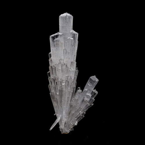 Scolecite Spray Formation Natural Mineral Specimen  # B 5275