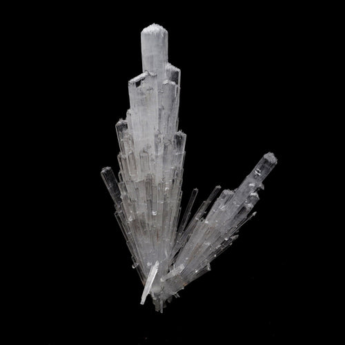 Scolecite Spray Formation Natural Mineral Specimen  # B 5275