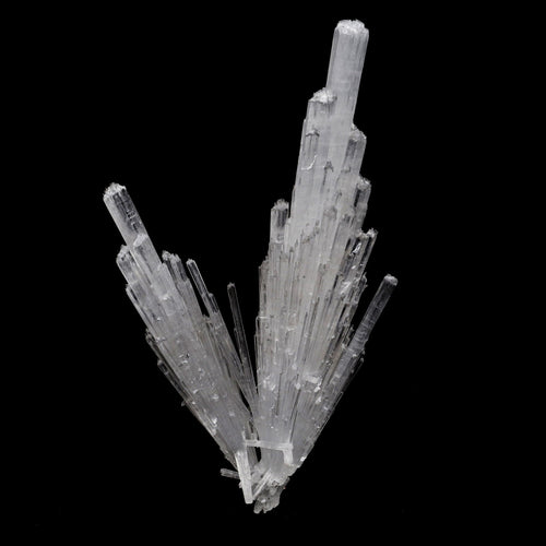 Scolecite Spray Formation Natural Mineral Specimen  # B 5275
