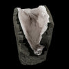 Scolecite Spray Inside MM Quartz Geode Natural Mineral Specimen # B 5655