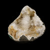 Scolecite Spray Inside MM Quartz Geode Natural Mineral Specimen # B 6075