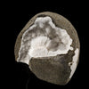 Scolecite Spray Inside MM Quartz Geode Natural Mineral Specimen # B 6087
