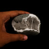 Scolecite Spray Inside MM Quartz Geode Natural Mineral Specimen # B 6311