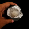 Scolecite Spray Inside MM Quartz Geode Natural Mineral Specimen # B 6330