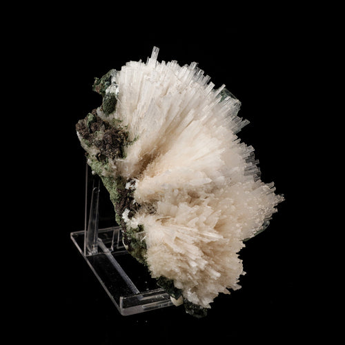 Scolecite Spray with Green Apophyllite Natural Mineral Specimen # B 6056