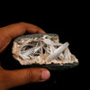 Scolecite Sprays in Heulandite Geode Natural Mineral Specimen # B 6296