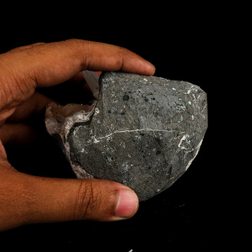 Scolecite Sprays in Heulandite Geode Natural Mineral Specimen # B 6296