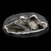 Scolecite Sprays Inside Geode Natural Mineral Specimen  # B 4649