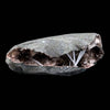 Scolecite Sprays Inside Geode Natural Mineral Specimen  # B 4650