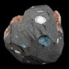 Scolecite Sprays Inside Heulandite Geode Natural Mineral Specimen  # B 4881