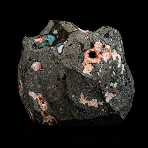 Scolecite Sprays Inside Heulandite Geode Natural Mineral Specimen  # B 5089