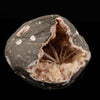 Scolecite Sprays Inside Heulandite Geode Natural Mineral Specimen # B 5600