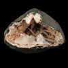 Scolecite Sprays Inside Heulandite Geode Natural Mineral Specimen # B 5745