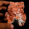 Scolecite Sprays Inside Heulandite Geode Natural Mineral Specimen # B 5803