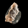 Scolecite Sprays Inside Heulandite Geode Natural Mineral Specimen # B 6287