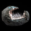 Scolecite Sprays Inside Heulandite See through Geode Natural Mineral Specimen  # B 4906