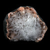 Scolecite Sprays On Heulandite With Stilbite Geode Natural Mineral Specimen  # B 4904
