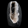 Scolecite Sprays with Heulandite Inside MM Quartz Natural Mineral Specimen  # B 4808