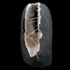 Scolecite Sprays with Heulandite Inside MM Quartz Natural Mineral Specimen  # B 4808