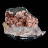Scolecite Sprays with Stilbite Inside Heulandite Geode Natural Mineral Specimen  # B 4541