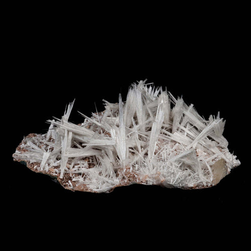Scolecite Sprays with Stilbite on Heulandite Natural Mineral Specimen  # B 5171