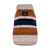 Shinola Brand Stripe Berber Dog Coat Oatmeal