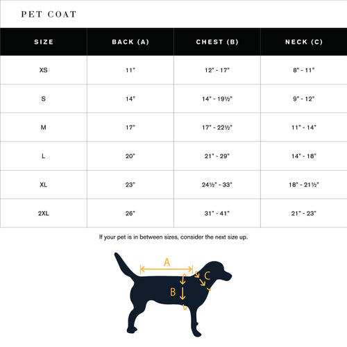 Shinola Brand Stripe Berber Dog Coat Oatmeal