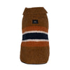 Shinola Brand Stripe Berber Dog Coat Rust