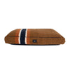 Shinola Brand Stripe Berber Napper Dog Bed