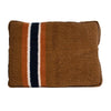 Shinola Brand Stripe Berber Napper Dog Bed