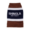 Shinola Brand Stripe Knitted Pet Sweater