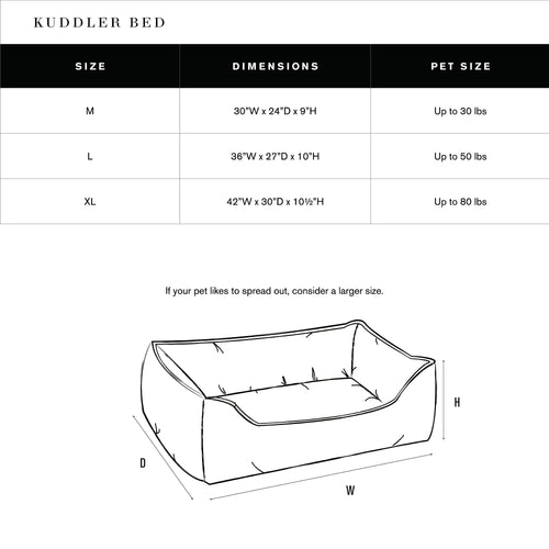 Shinola Brand Stripe Kuddle Berber Dog Bed Oatmeal