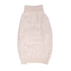 Shinola Cable Knit Pet Sweater
