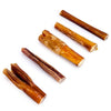 ValueBull Bully Sticks for Dogs, Medium 4-6 Inch, Varied Shapes, 100 Count Bulk Pack