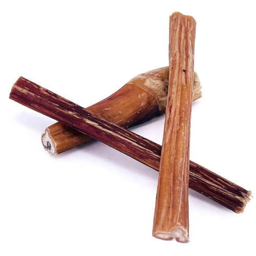 ValueBull Bully Sticks for Small Dogs, Thin 4-6 Inch, Varied Shapes, 100 Count Bulk Pack
