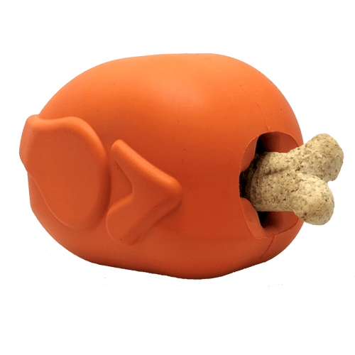 Roasted Turkey eDispenser Durable Rubber Chew Toy & Treat Dispenser - Large - 25% off!