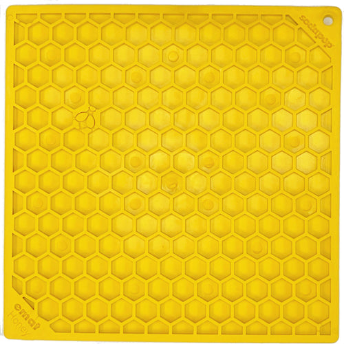 Honeycomb eMat - Enrichment Lick Mat for Dogs and Cats | eMat Enrichment Toy for Anxiety Relief | SodaPup