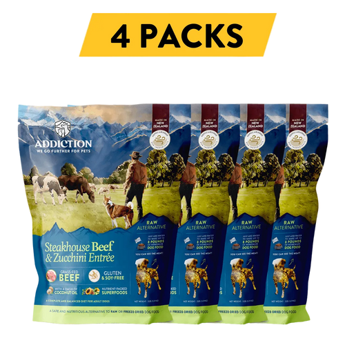 Steakhouse Beef & Zucchini Air-Dried Dog Food