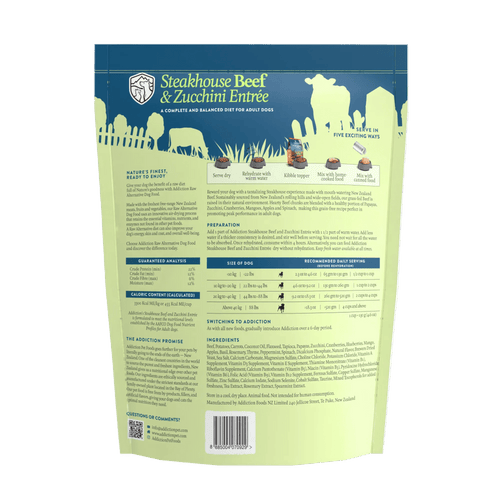 Steakhouse Beef & Zucchini Air-Dried Dog Food