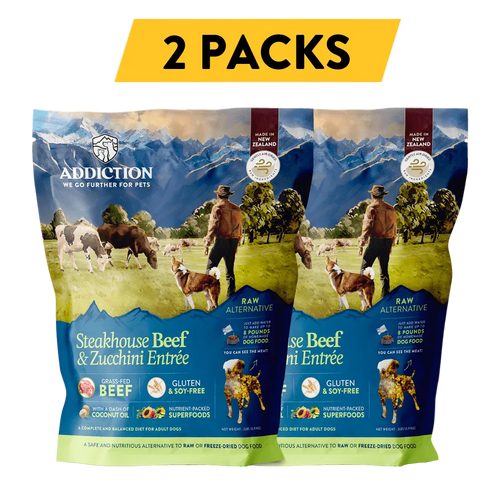 Steakhouse Beef & Zucchini Air-Dried Dog Food