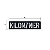 MINI KILONINER STENCIL Morale Patch