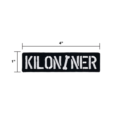 MINI KILONINER STENCIL Morale Patch