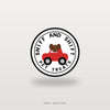 Sniff and Shift 3-Inch Circle Sticker: Matte