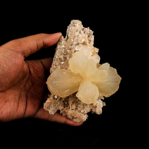 Stilbite 'Bow-Tie' on Heulandite Natural Mineral Specimen # B 6337