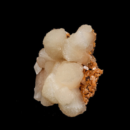 Stilbite Lusterous Cluster Natural Mineral Specimen  # B 5251
