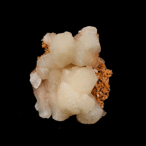 Stilbite Lusterous Cluster Natural Mineral Specimen  # B 5251