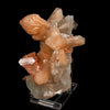 Stilbite on Calcite Natural Mineral Specimen # B 6230