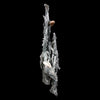Stilbite on Chalcedony Stalactites Natural Mineral Specimen  # B 4828