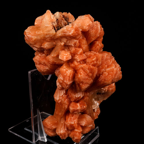 Stilbite Red Natural Mineral Specimen # B 5851
