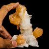 Stilbite With Chalcedony Natural Mineral Specimen # B 6887